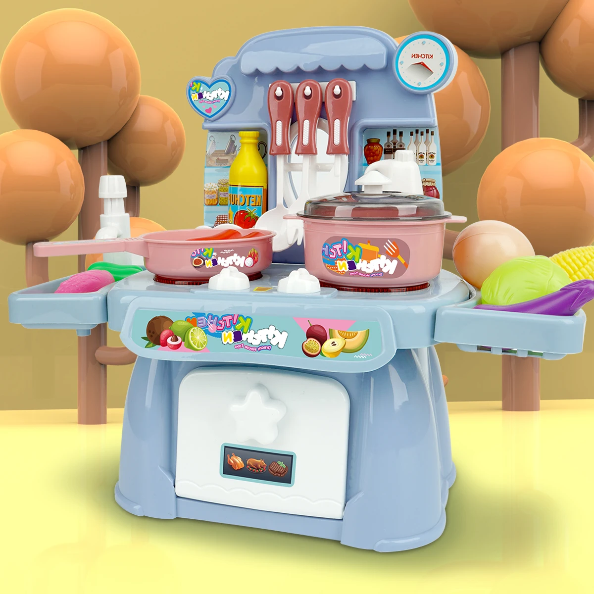Make-believe kitchen make-believe baby toy girl Cook 2 Cook 4 Cook 4 Cook 6 Cook Rice Children's suit 3 years old
Make-believe kitchen make-believe baby toy girl Cook 2 Cook 4 Cook 4 Cook 6 Cook Rice Children's suit 3 years old