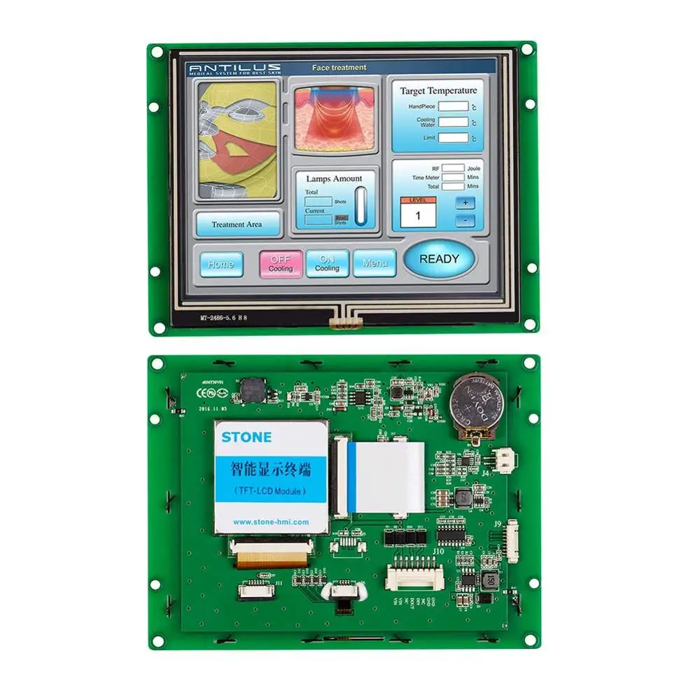 5.6" 640*480 Resolution TFT Type LCD All In One Module With PCB And MCU Driver
5.6" 640*480 Resolution TFT Type LCD All In One Module With PCB And MCU Driver