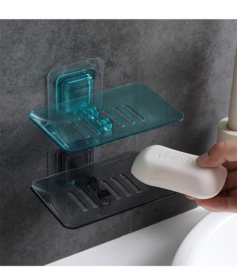 1 Pcs Holders Creative Drill-free Soap Dish Holder Wall Mounted Storage Rack Holder Hollow Type Soap Sponge Bathroom Accessories
1 Pcs Holders Creative Drill-free Soap Dish Holder Wall Mounted Storage Rack Holder Hollow Type Soap Sponge Bathroom Accessories