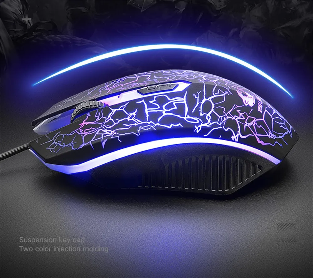 T9 Rainbow Backlight Keyboard USB Ergonomic Gaming English Keyboard And Mouse Set Colorful LED Keyboard Mouse Set #LR3
T9 Rainbow Backlight Keyboard USB Ergonomic Gaming English Keyboard And Mouse Set Colorful LED Keyboard Mouse Set #LR3