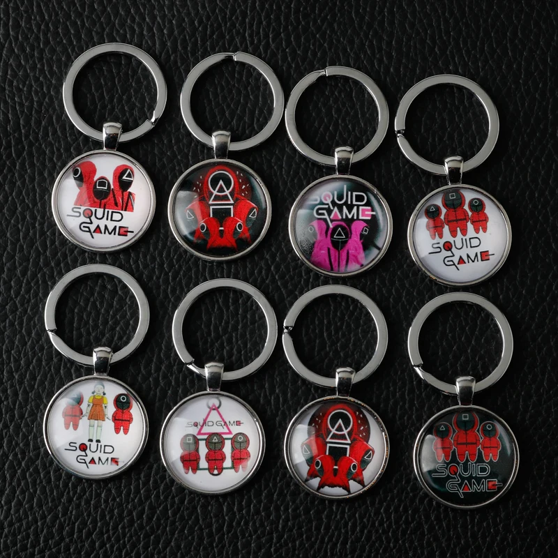 Squid Game Action Toys Figure Round Six Cosplay Trinket Accessories Original Keychains Keyring Chaveiro Llavero Sleutelhanger
Squid Game Action Toys Figure Round Six Cosplay Trinket Accessories Original Keychains Keyring Chaveiro Llavero Sleutelhanger