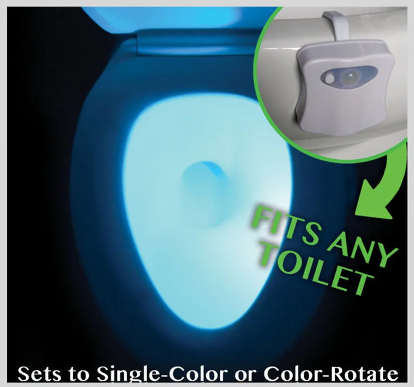 Toilet Sensor Night Lamp Body Sensing Automatic Led Motion Bowl Bathroom Light Waterproof Backlight For Wc Toilet Night Light
Toilet Sensor Night Lamp Body Sensing Automatic Led Motion Bowl Bathroom Light Waterproof Backlight For Wc Toilet Night Light