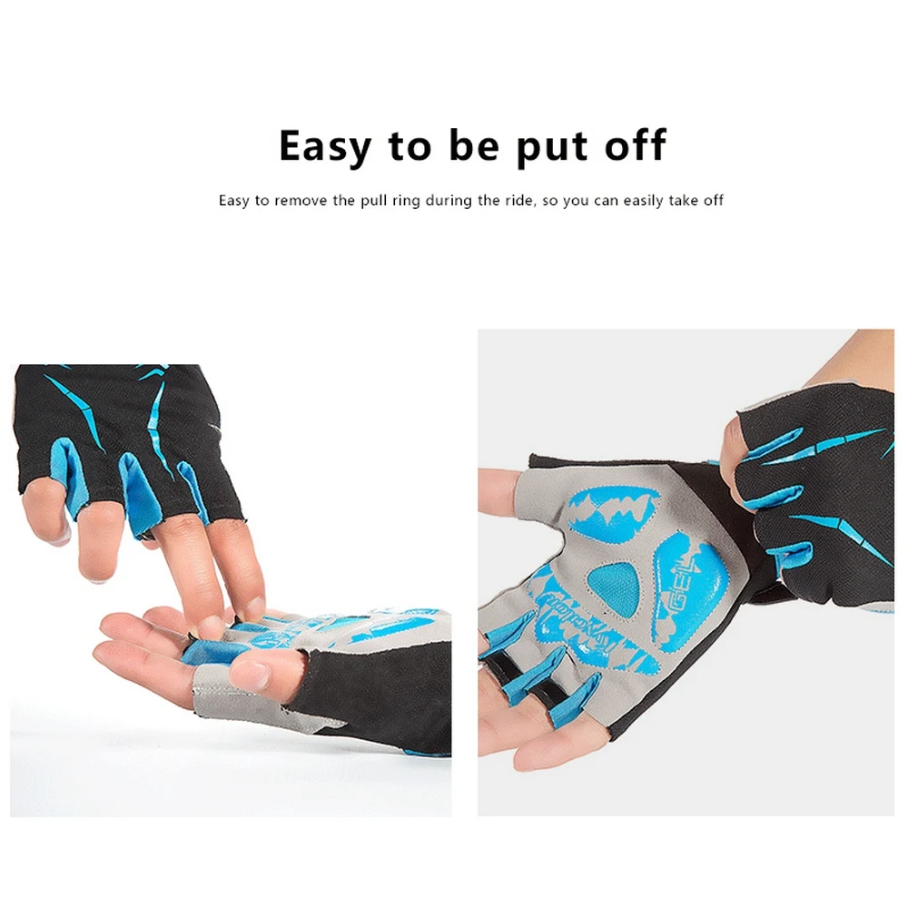 Cycling Anti-slip Anti-sweat Gloves Breathable Anti-shock Sports Gloves MTB Bike Bicycle Men Women Half Finger Gloves
Cycling Anti-slip Anti-sweat Gloves Breathable Anti-shock Sports Gloves MTB Bike Bicycle Men Women Half Finger Gloves