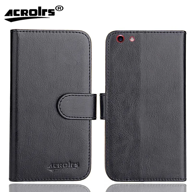 Чехол SANTIN G6 Plus с откидной крышкой 5 дюйма 6 цветов мягкий кожаный чехол Crazy Horse для