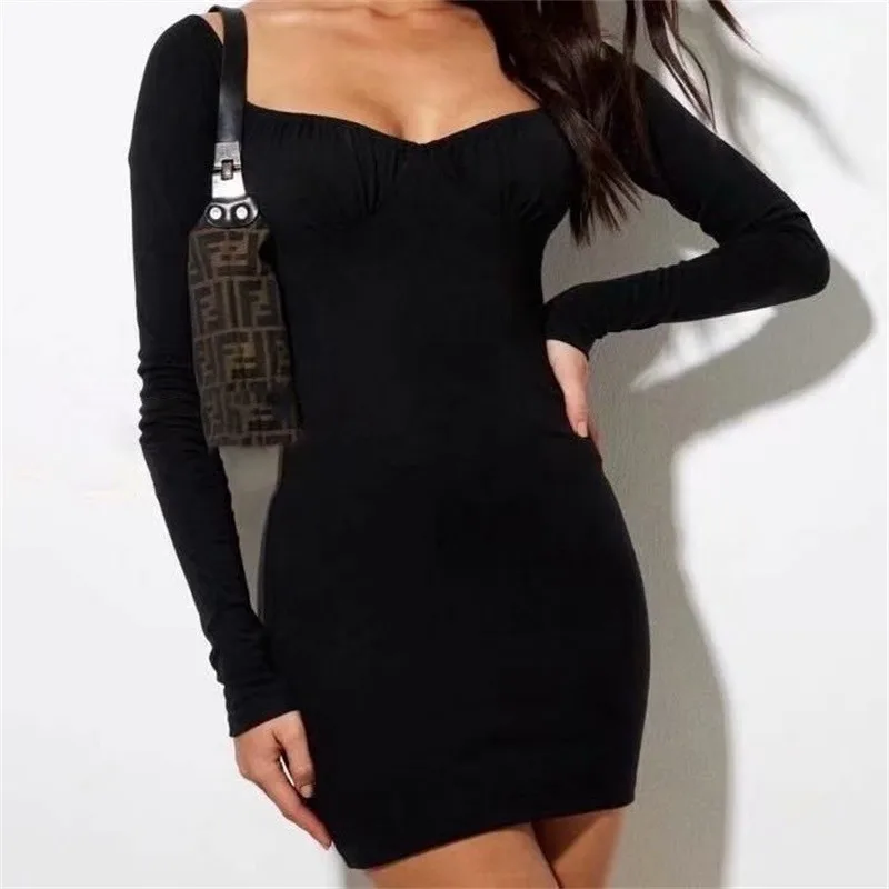 Mini Mujer Back Open Sleeve Dress Female Vestidos ZXQJ Knit Fashion Dresses Long Women Neck Vintage Chic Square
Mini Mujer Back Open Sleeve Dress Female Vestidos ZXQJ Knit Fashion Dresses Long Women Neck Vintage Chic Square