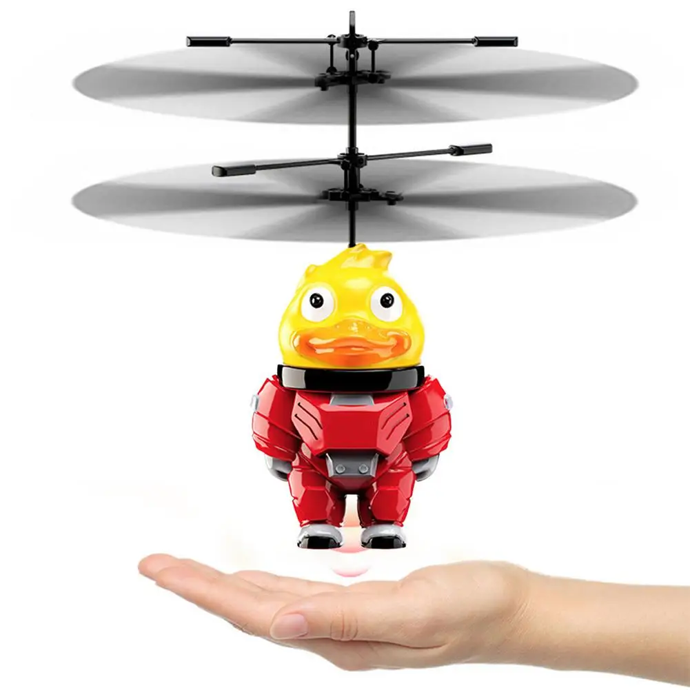 Flying Toy Helicopter - Induction Light Up Toys Drone For Kids Boys And Girls Indoor Outdoor Games Rechar | Игрушки и хобби
