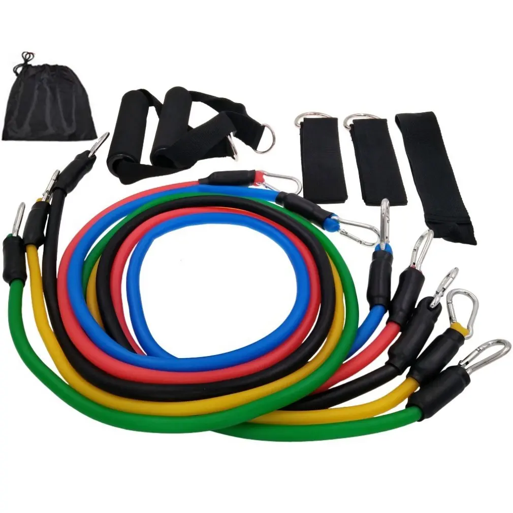 11Pcs/Set Latex Resistance Bands Gym Door Anchor Ankle Straps With Bag Kit Set Yoga Exercise Fitness Band Rubber Loop Tube Bands
11Pcs/Set Latex Resistance Bands Gym Door Anchor Ankle Straps With Bag Kit Set Yoga Exercise Fitness Band Rubber Loop Tube Bands