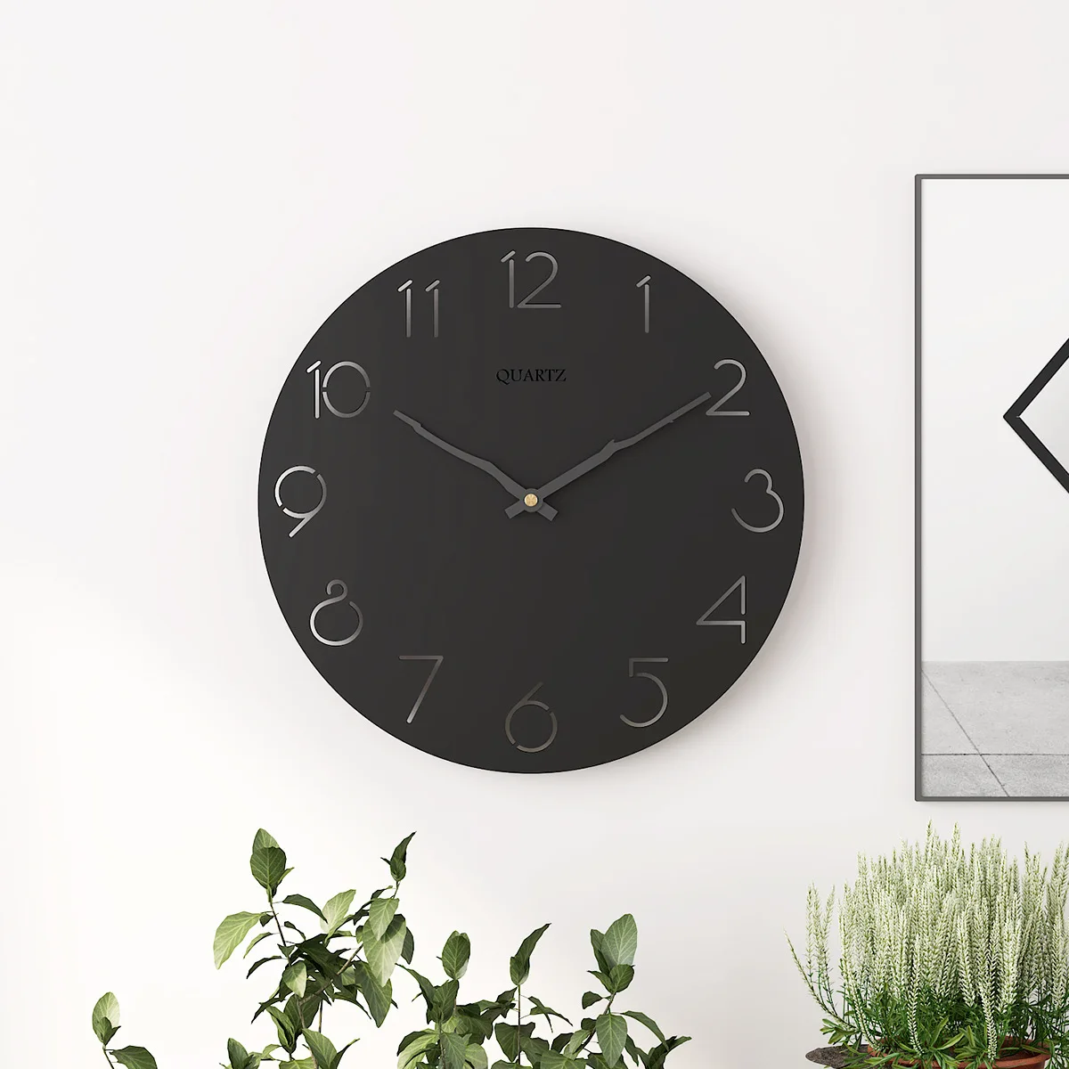 Black Creativity Nordic Style Wall Clock Quartz Wooden Round Simple Mute Wall Clock Modern Bedroom Wandklok Home Decor EK50WC
Black Creativity Nordic Style Wall Clock Quartz Wooden Round Simple Mute Wall Clock Modern Bedroom Wandklok Home Decor EK50WC