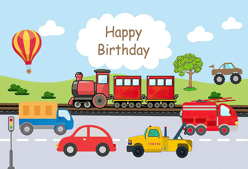 Mehofond Photography Background Transportation Boy Birthday Party Automobile Train Car Blue Sky Cloud Backdrop Photo Studio
Mehofond Photography Background Transportation Boy Birthday Party Automobile Train Car Blue Sky Cloud Backdrop Photo Studio