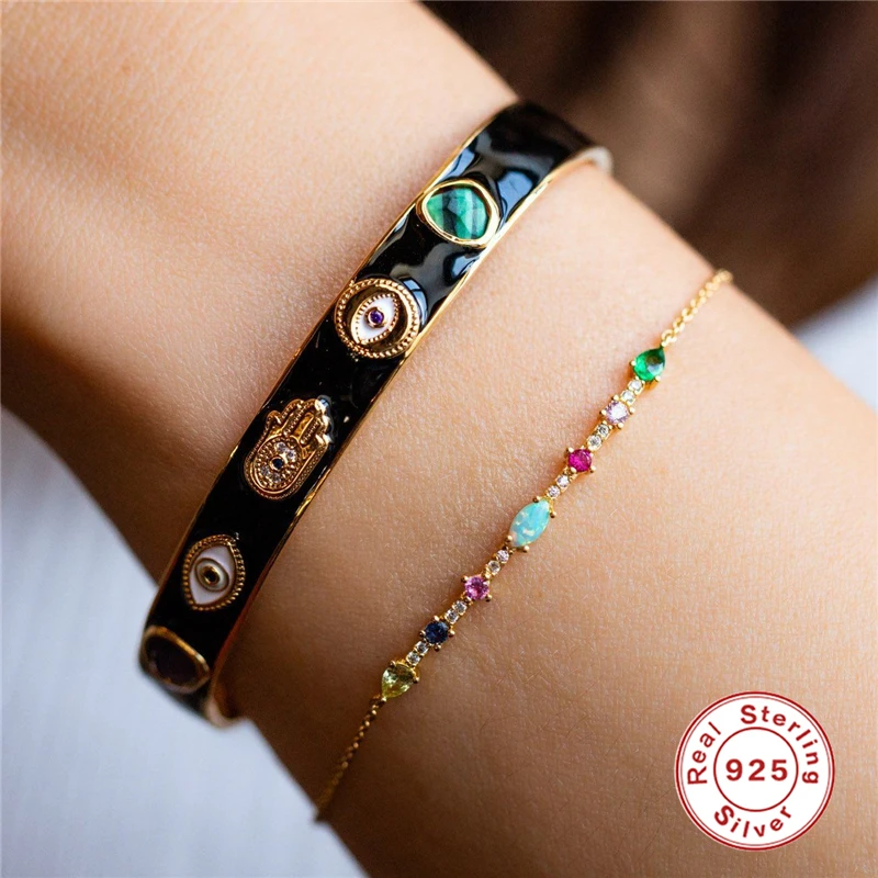MC 17cm Silver Chain Bracelet Ins Retro 925 Sterling Plata Diamond Beads Women Summer Beach Bracelet For Party Wedding Jewelry
MC 17cm Silver Chain Bracelet Ins Retro 925 Sterling Plata Diamond Beads Women Summer Beach Bracelet For Party Wedding Jewelry