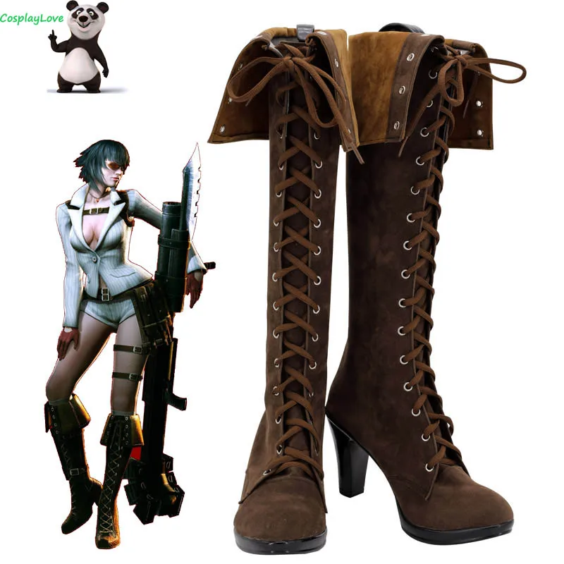 CosplayLove DMC Mady Brown Shoes Cosplay Long Boots Custom Made For Halloween Christmas
CosplayLove DMC Mady Brown Shoes Cosplay Long Boots Custom Made For Halloween Christmas
