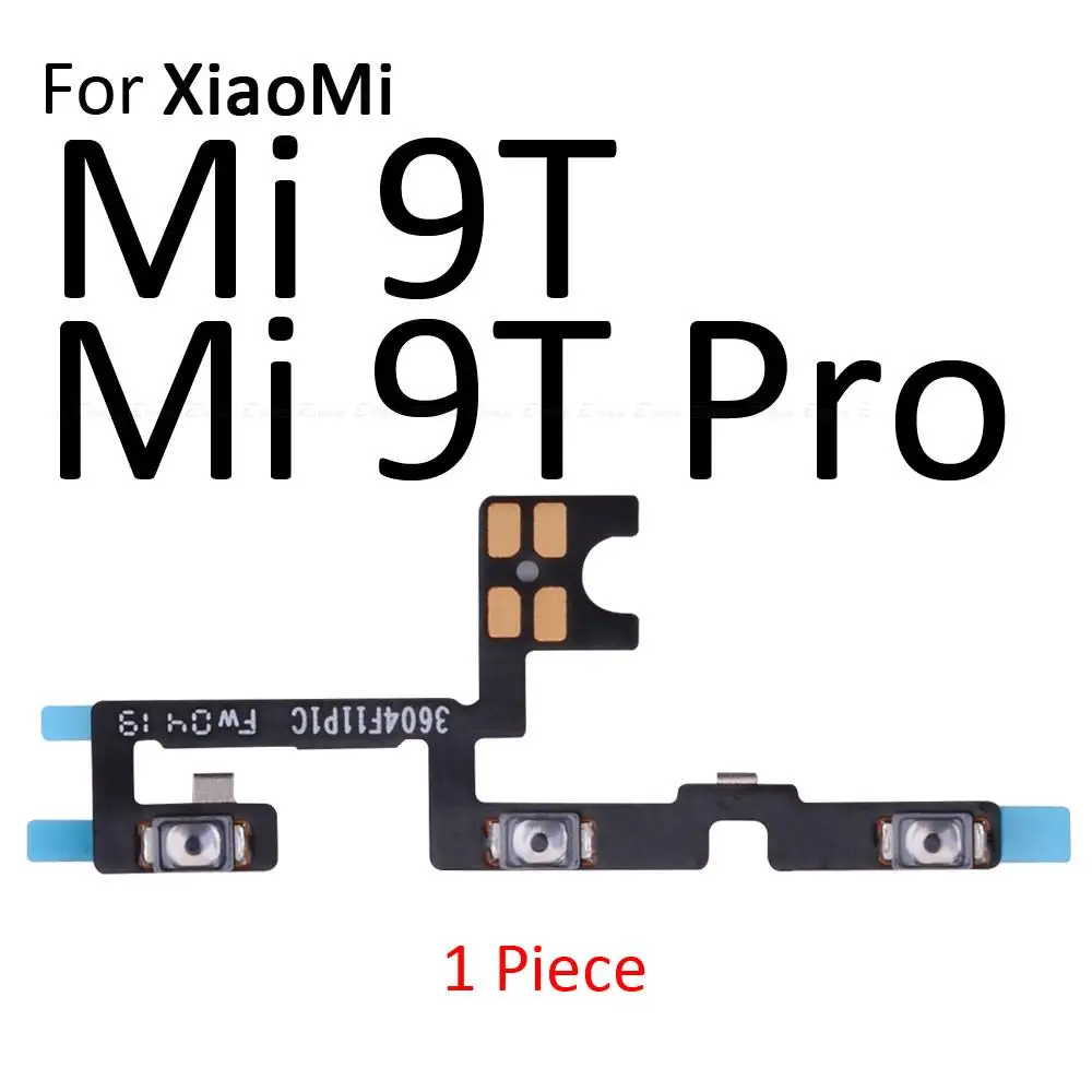 Кнопка отключения звука для XiaoMi Mi 9T Pro 9 8 SE 6 A3 A1 A2 Lite PocoPhone Poco F1 кнопка включения