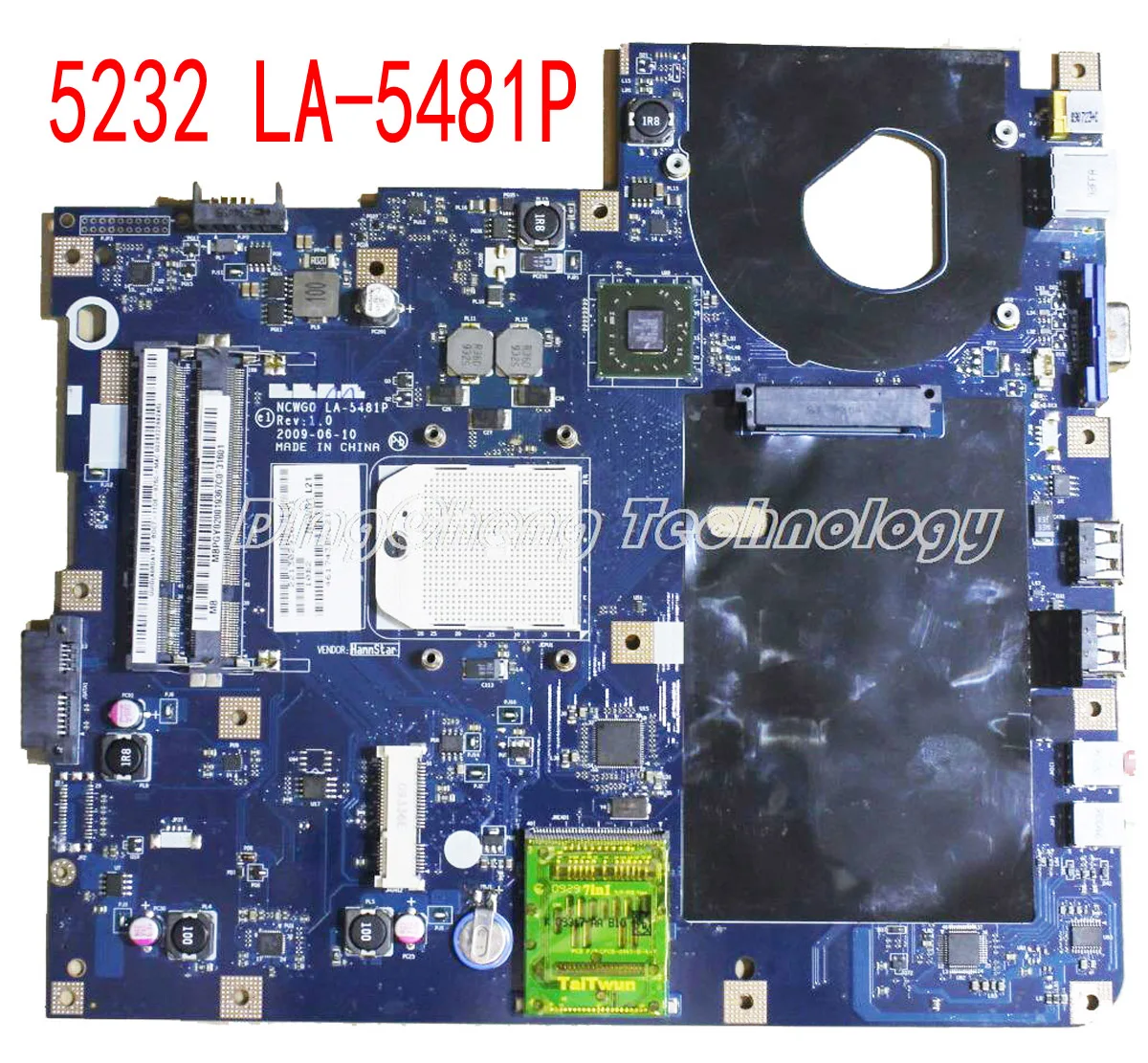 Laptop Motherboard for ACER 5232 5517 5516 MB.N6702.001 NCWG0 L01 LA-5481P notebook mainboard integrated 100% tested
Laptop Motherboard for ACER 5232 5517 5516 MB.N6702.001 NCWG0 L01 LA-5481P notebook mainboard integrated 100% tested