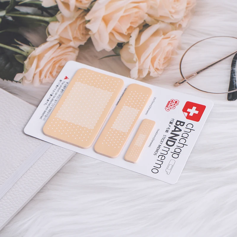 1Pc DIY Cute Band-aid Memo Pad Sticky Note Paper Sticker Pads Note Creative Stationery Office Supplies Student
1Pc DIY Cute Band-aid Memo Pad Sticky Note Paper Sticker Pads Note Creative Stationery Office Supplies Student