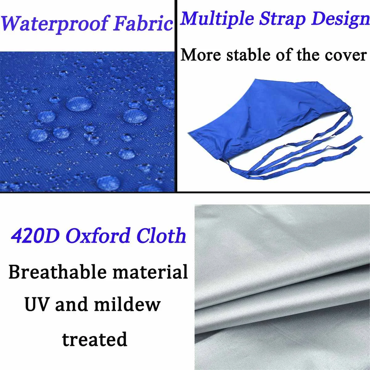 420D 8-9Ft 10-11Ft Sail Cover Mainsail Boom Boat Cover Waterproof Anti UV Wind Sunshade Snow Cover Blue Boom Sail
420D 8-9Ft 10-11Ft Sail Cover Mainsail Boom Boat Cover Waterproof Anti UV Wind Sunshade Snow Cover Blue Boom Sail