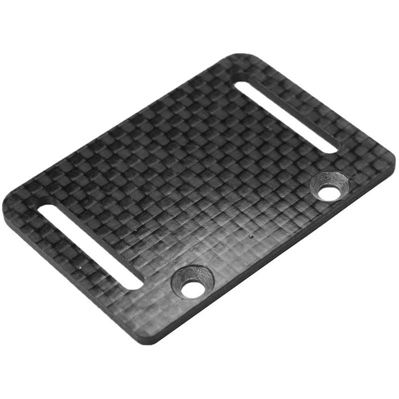 2 Pcs RC Car Part: 1 Pcs Battery Bracket Carbon Fiber Battery Relocation Plate & 1 Pcs Front Bumper Mount Servo Stand
2 Pcs RC Car Part: 1 Pcs Battery Bracket Carbon Fiber Battery Relocation Plate & 1 Pcs Front Bumper Mount Servo Stand