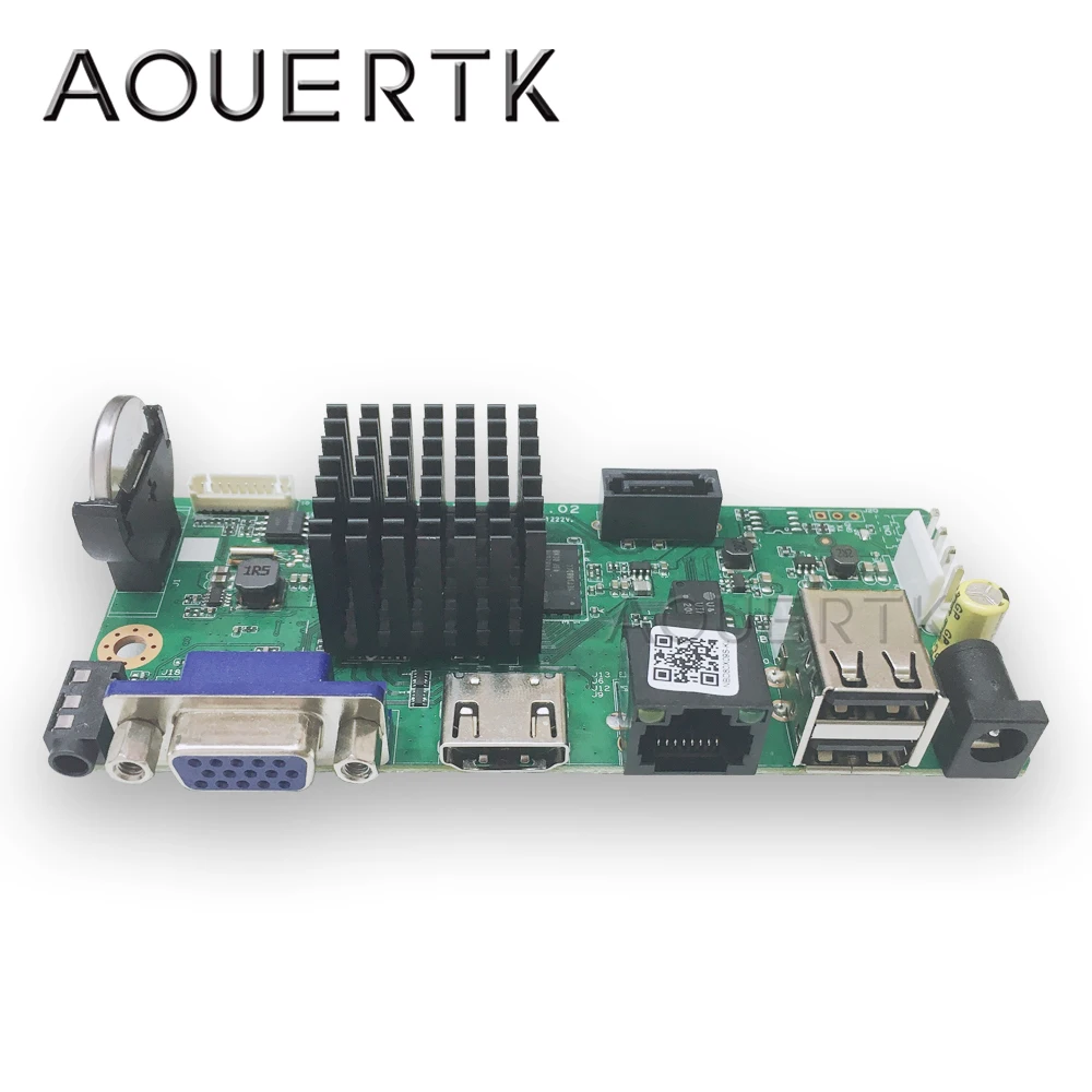 Видеорегистратор видеонаблюдения AOUERTK 4/5 МП 9 каналов P2P H.265 + IP NVR основная плата