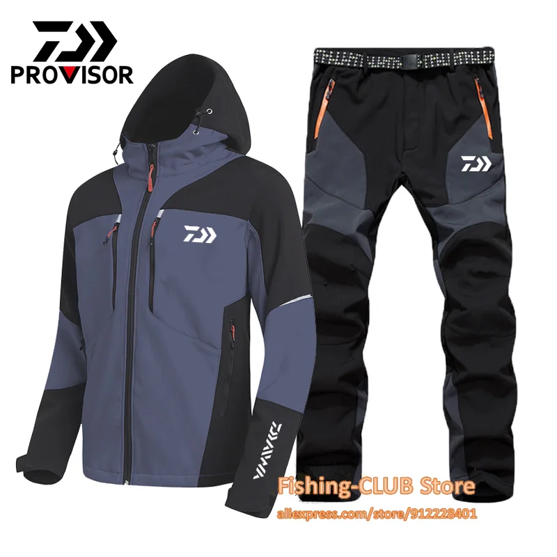 2022 Daiwa Warm Thicken Winter Fishing Suit Dawa Hiking Camping Sport Fleece Fishing Pants Waterproof Windproof Fishing Jacket
2022 Daiwa Warm Thicken Winter Fishing Suit Dawa Hiking Camping Sport Fleece Fishing Pants Waterproof Windproof Fishing Jacket