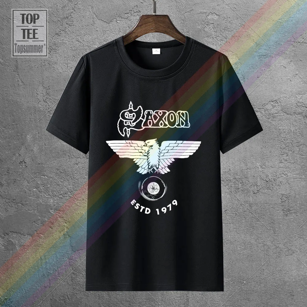 Men Clothes 2018 Hip Hop Harajuku Shirts Saxon 1979 T Shirt Size S To 3Xl Brand New Fashion T Shirt Metal Music
Men Clothes 2018 Hip Hop Harajuku Shirts Saxon 1979 T Shirt Size S To 3Xl Brand New Fashion T Shirt Metal Music