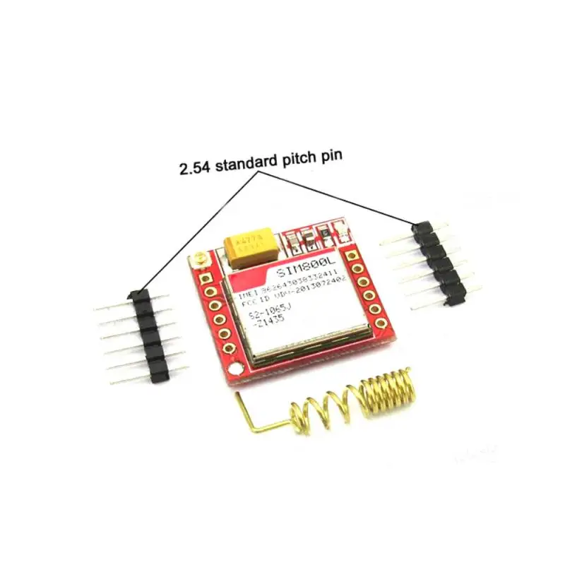 SIM800L GPRS GSM модуль Micro SIM-карта ядро четырехдиапазонный TTL последовательный порт
