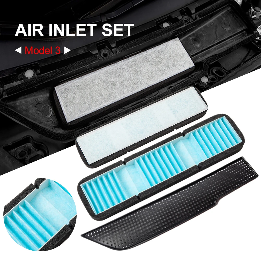 Air Intake Filter Inlet Air Vent Filter Protect Cover from Leaves Clogging Air Conditioning Intake Filter for Tesla Model 3
Air Intake Filter Inlet Air Vent Filter Protect Cover from Leaves Clogging Air Conditioning Intake Filter for Tesla Model 3