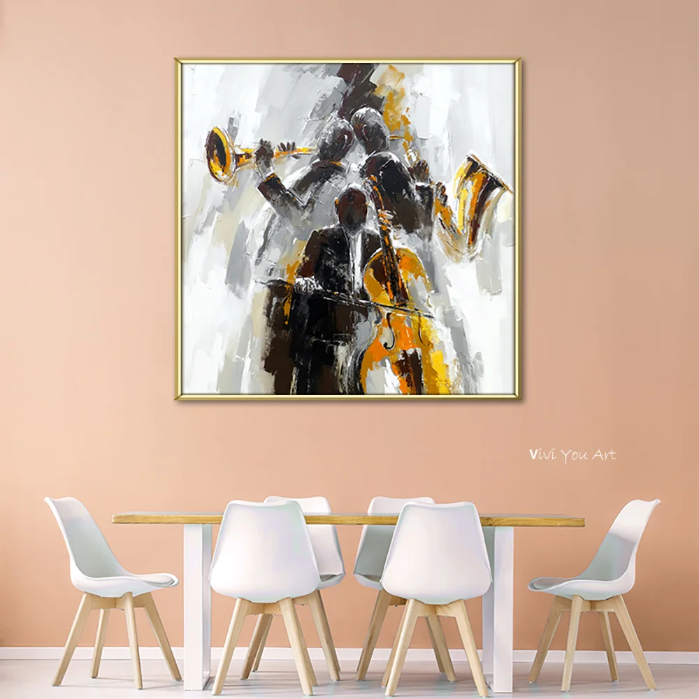 Abstract Musicians Bank Canvas Painting Wall Art Handmade Poster Picture Decorative Painting Living Room Home Decoration
Abstract Musicians Bank Canvas Painting Wall Art Handmade Poster Picture Decorative Painting Living Room Home Decoration