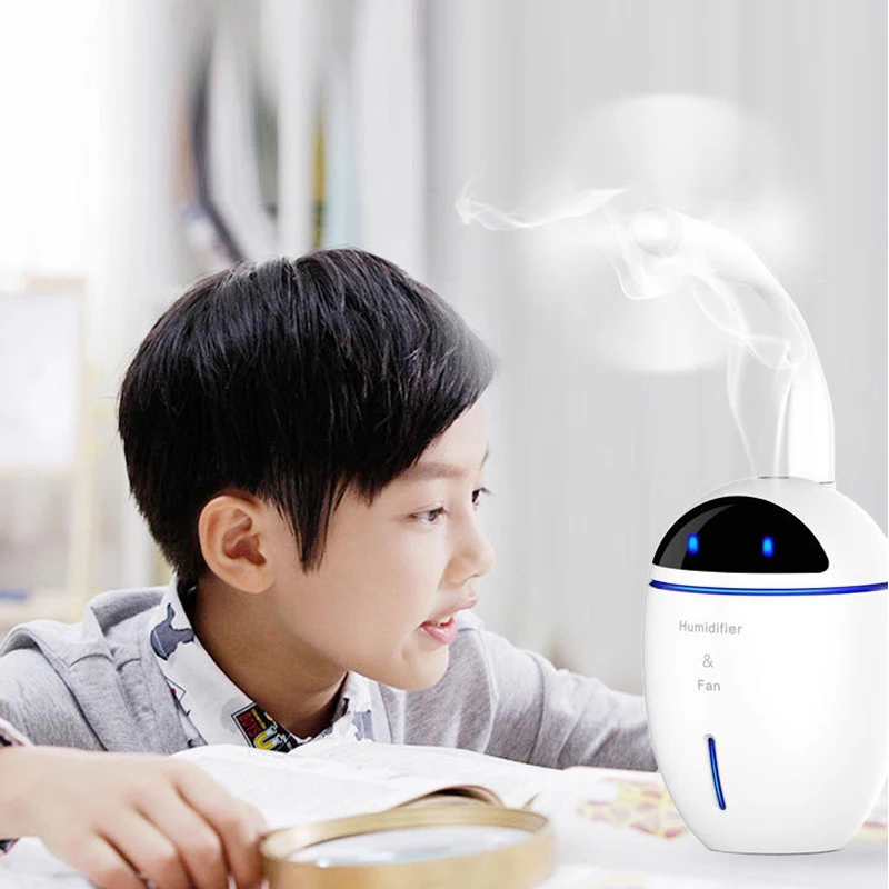 ELOOLE 300ML USB Robot Fan Humidifier With Lamp Nano Atomized Water Replenishment Creative Appearance For Home Car Office
ELOOLE 300ML USB Robot Fan Humidifier With Lamp Nano Atomized Water Replenishment Creative Appearance For Home Car Office