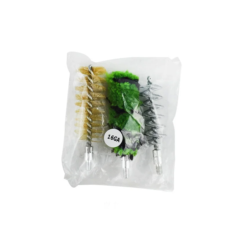 Portable 3 Pcs Tube Brush Gun Head Cleaning Tool Set For 12GA 16GA Rod Barrel Professional Kit Hunting Accessories Brushing
Portable 3 Pcs Tube Brush Gun Head Cleaning Tool Set For 12GA 16GA Rod Barrel Professional Kit Hunting Accessories Brushing