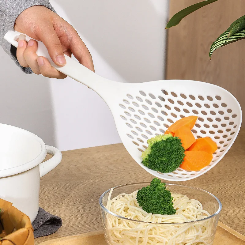 1PC New Pasta Big Colander Long Handle Cooking Sieve Food Filtration Spoons Skimmer Noodles Strainer Home Kitchen Utensils
1PC New Pasta Big Colander Long Handle Cooking Sieve Food Filtration Spoons Skimmer Noodles Strainer Home Kitchen Utensils