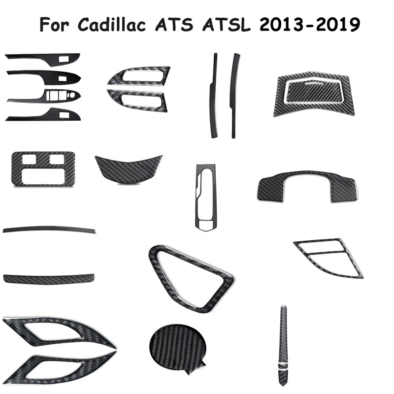 Car Accessories Carbon Fiber Rearview Mirror Anti-collision Trim Strip Black Stickers Decorative For Cadillac ATS ATSL 2013-2019
Car Accessories Carbon Fiber Rearview Mirror Anti-collision Trim Strip Black Stickers Decorative For Cadillac ATS ATSL 2013-2019