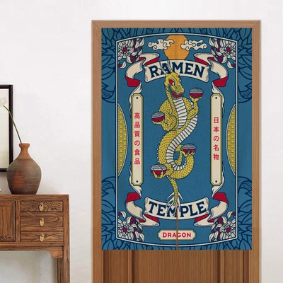 2021 Customized Anti smoke Door Curtain Japanese Cartoon Decorative Fabric Restaurant Ramen Screen
2021 Customized Anti smoke Door Curtain Japanese Cartoon Decorative Fabric Restaurant Ramen Screen
