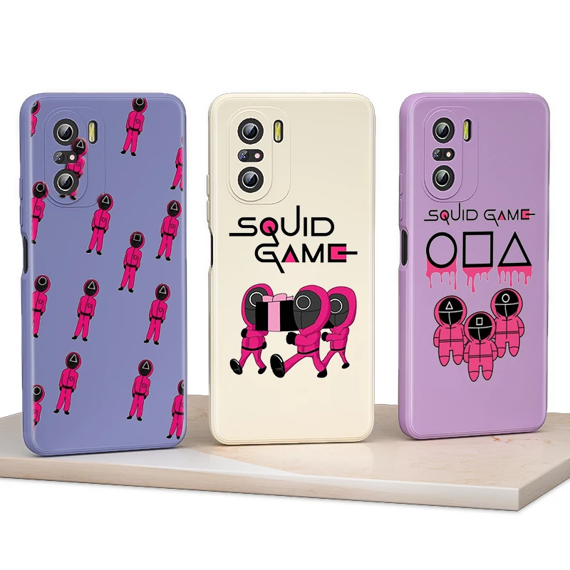 Squid Game 456 Liquid Silicone Soft Cover For Xiaomi Redmi 9 9A 9AT 9C 9T 8 8A 7 10X K40 K30 K30S Prime Phone Case
Squid Game 456 Liquid Silicone Soft Cover For Xiaomi Redmi 9 9A 9AT 9C 9T 8 8A 7 10X K40 K30 K30S Prime Phone Case