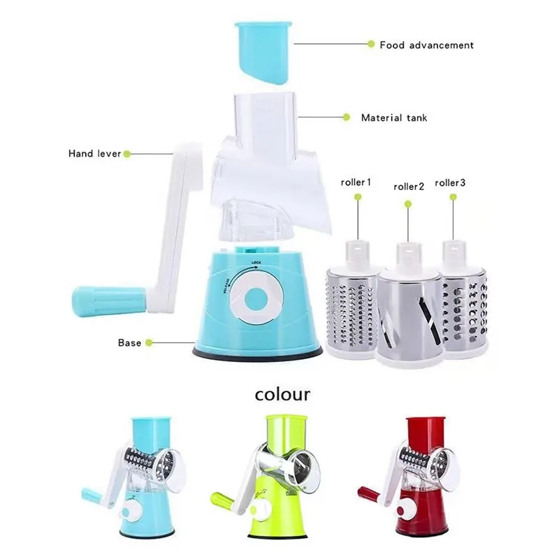 Best selle 3 in 1multifunction vegetable grater Potato Cutter Carrot Onion cheess Grater
Best selle 3 in 1multifunction vegetable grater Potato Cutter Carrot Onion cheess Grater