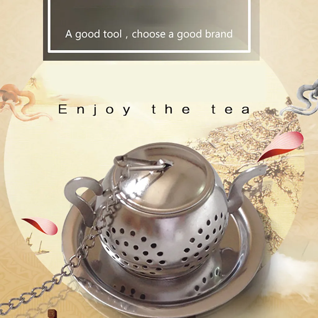 New Stainless Steel Loose Tea Infuser Leaf Strainer Filter Diffuser Herbal Spice Steel Infuser Filter Strainer Tea Ball Spoon
New Stainless Steel Loose Tea Infuser Leaf Strainer Filter Diffuser Herbal Spice Steel Infuser Filter Strainer Tea Ball Spoon