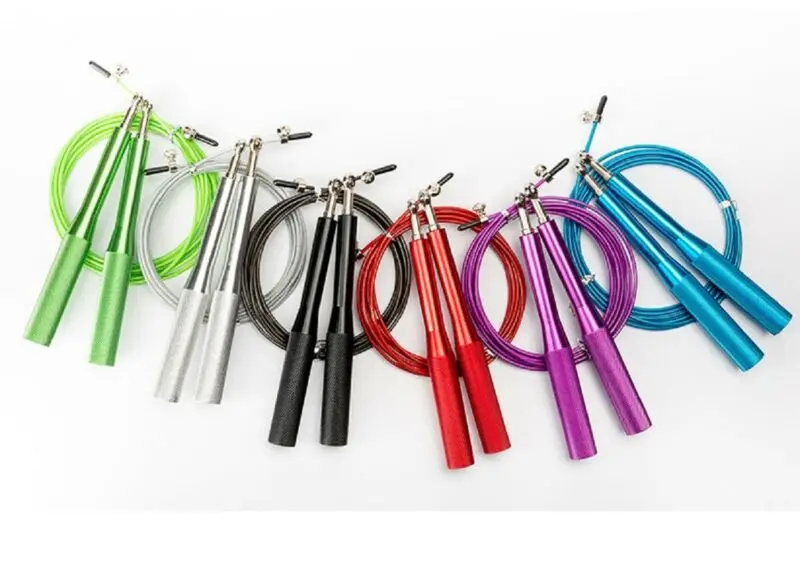 Speed Fitness 10ft Adjustable Wire Skipping Jump Rope Bearing Fitness Sport Gym Exercise Equipment Tool
Speed Fitness 10ft Adjustable Wire Skipping Jump Rope Bearing Fitness Sport Gym Exercise Equipment Tool