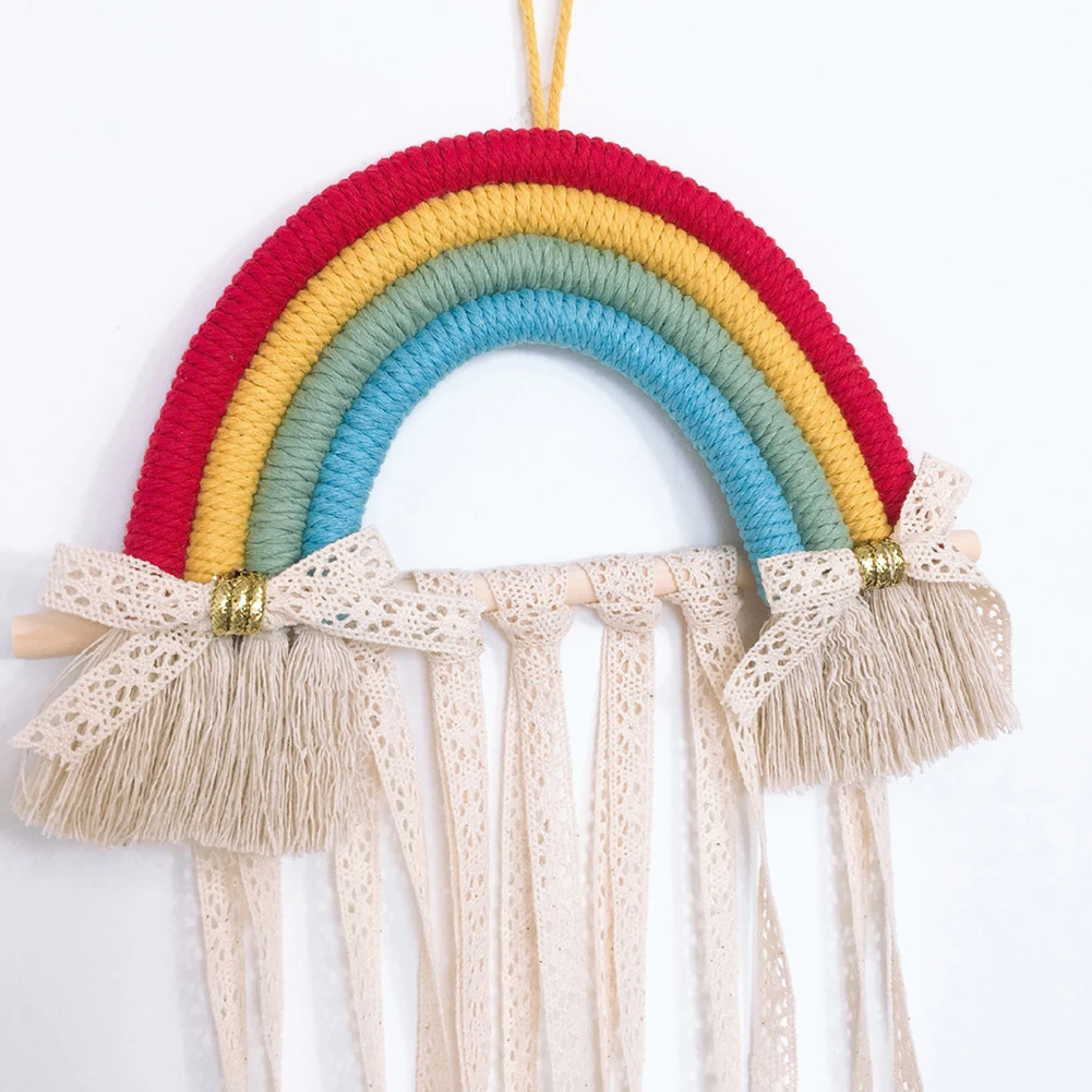 Rainbow Hairpin Hair Clip Holder Storage Organizer Girl Room Hanging Ornament Durable Beautiful Colorful Decoration Crafts
Rainbow Hairpin Hair Clip Holder Storage Organizer Girl Room Hanging Ornament Durable Beautiful Colorful Decoration Crafts