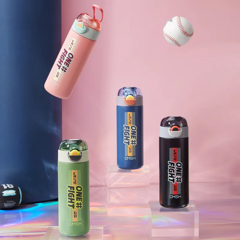 Vacuum Flask Stainless Steel Water Cup Creativity Bouncing Cup Lid Straw Cup Portable Insulation Cup Car Mugs
Vacuum Flask Stainless Steel Water Cup Creativity Bouncing Cup Lid Straw Cup Portable Insulation Cup Car Mugs
