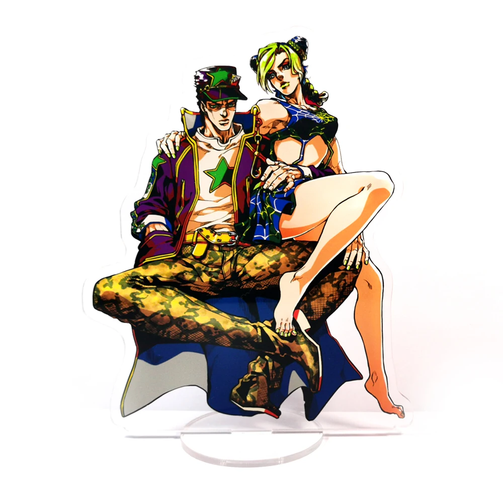 JoJo's Bizarre Adventure Stone Ocean Jolyne Kujo Jotaro couple HM acrylic stand figure model plate holder cake topper anime
JoJo's Bizarre Adventure Stone Ocean Jolyne Kujo Jotaro couple HM acrylic stand figure model plate holder cake topper anime