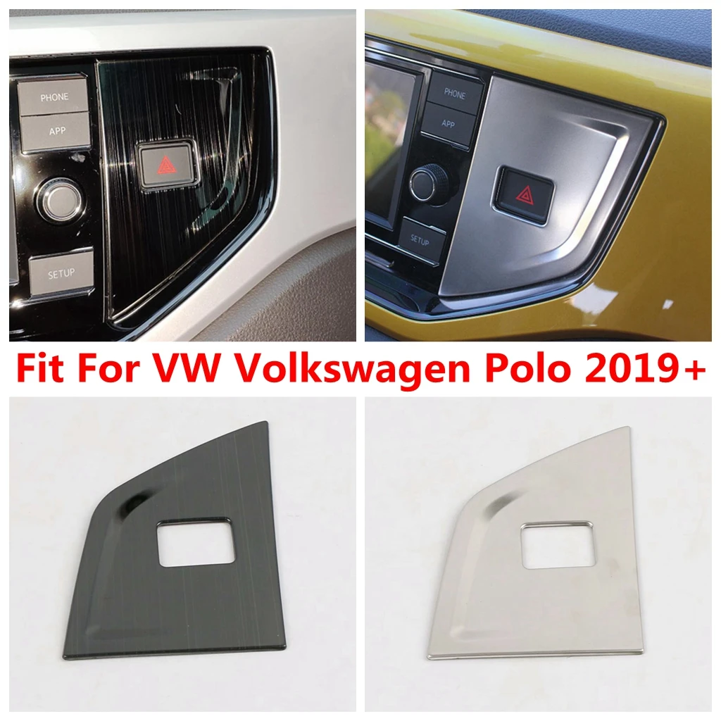 Car Warning Light Lamp Panel Cover TrimFor VW Volkswagen Polo 2019 - 2022 Black Brushed Stainless Steel Interior Accessories
Car Warning Light Lamp Panel Cover TrimFor VW Volkswagen Polo 2019 - 2022 Black Brushed Stainless Steel Interior Accessories