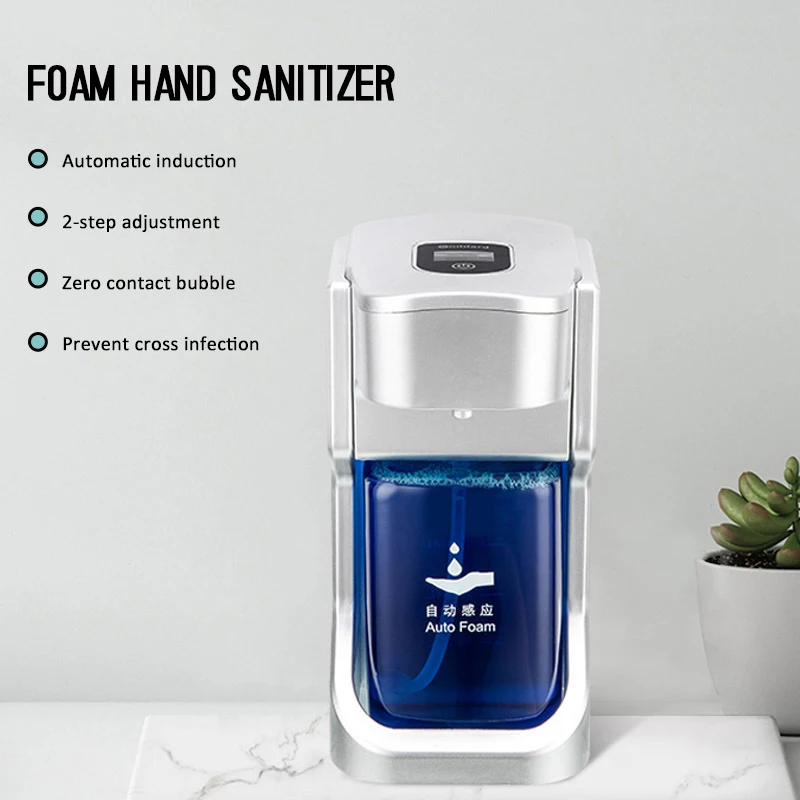Liquid Soap Dispensers Automatic Sensor Soap Dispenser Sprayer Infrared Sensor USB Rechargeable Bathroom Hardware
Liquid Soap Dispensers Automatic Sensor Soap Dispenser Sprayer Infrared Sensor USB Rechargeable Bathroom Hardware