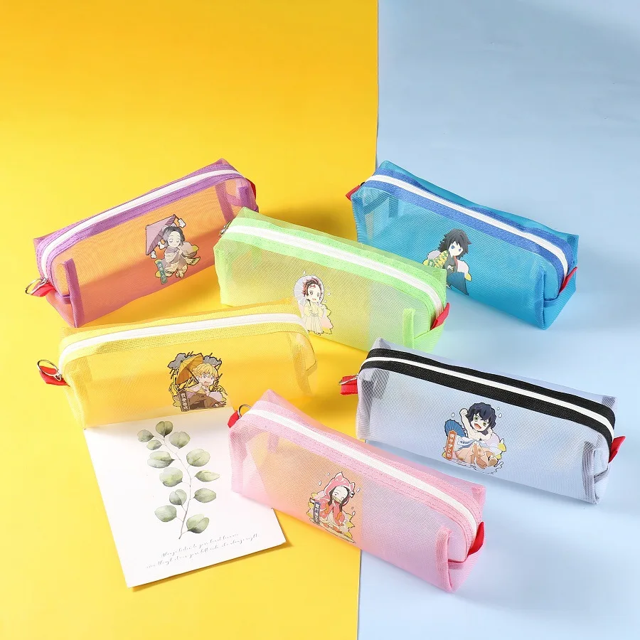 Ghost Slayer's Blade New Mesh Pencil Case, Candy Color Stationery Bag, Storage Bag, the same style around
Ghost Slayer's Blade New Mesh Pencil Case, Candy Color Stationery Bag, Storage Bag, the same style around