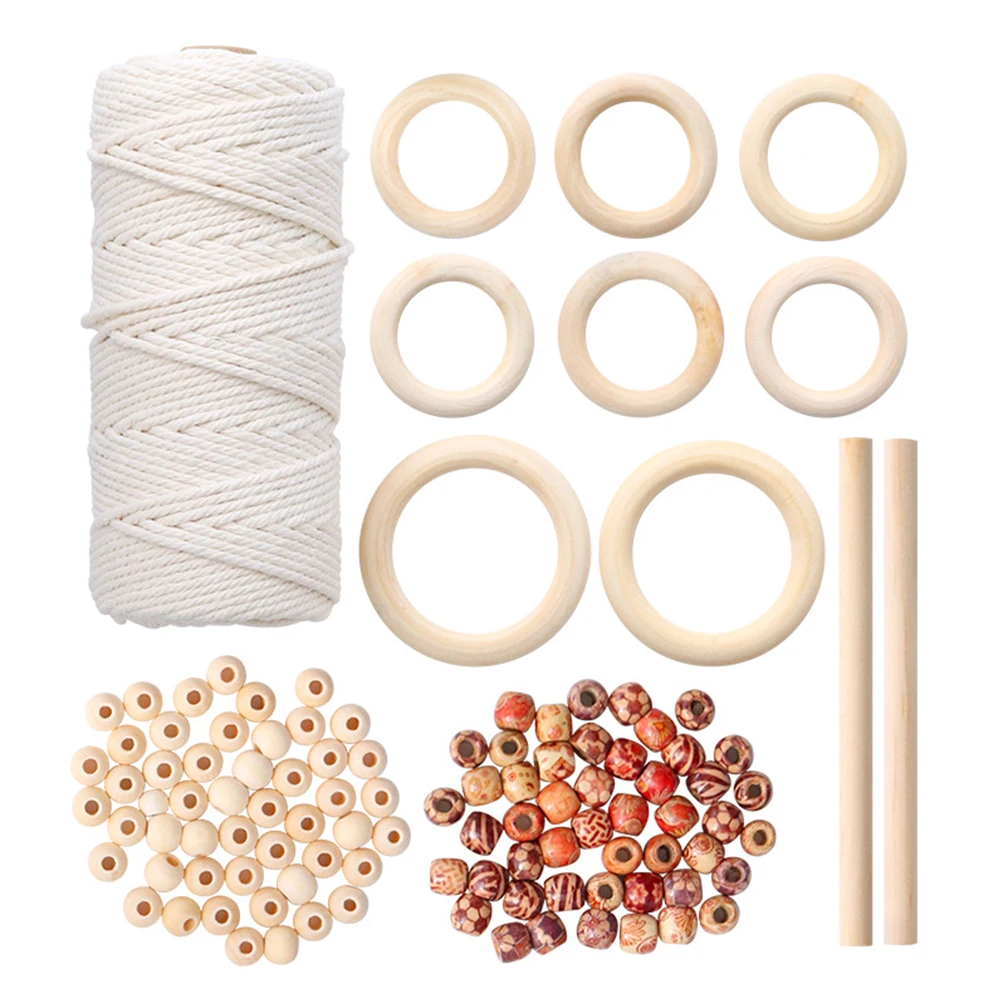 Macrame Cord 10mm x 150m 100% Cotton Rope Craft String Twine for Wall Hanging Plant Hangers Knitting Home Decorations
Macrame Cord 10mm x 150m 100% Cotton Rope Craft String Twine for Wall Hanging Plant Hangers Knitting Home Decorations