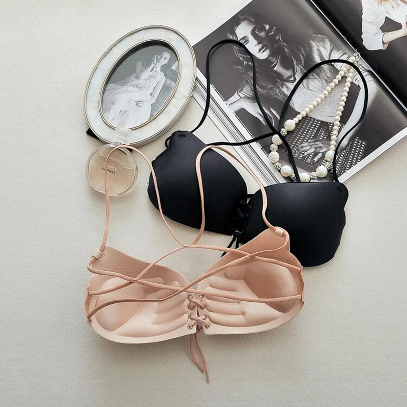 Sexy Push Up Bras Backless Harness Underwear Fashion Bralette Strappy Drawstring Lingerie Solf Underwear Breathable Seamless
Sexy Push Up Bras Backless Harness Underwear Fashion Bralette Strappy Drawstring Lingerie Solf Underwear Breathable Seamless