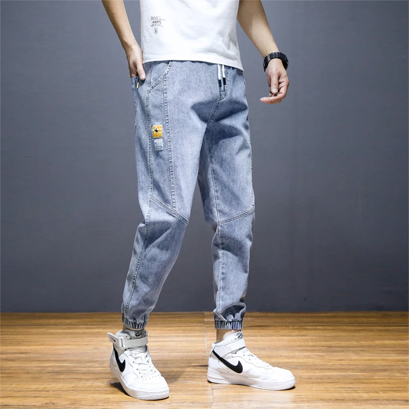 2021 Fashion Streetwear Men Jeans Big Pocket Denim Cargo Pants Hip Hop Jeans Men Slack Bottom Joggers Pants Harem Trousers S-5XL
2021 Fashion Streetwear Men Jeans Big Pocket Denim Cargo Pants Hip Hop Jeans Men Slack Bottom Joggers Pants Harem Trousers S-5XL