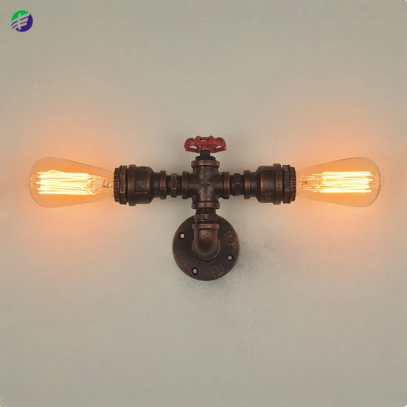 American retro wall lamp restaurant Internet cafe living room coffee shop loft industrial feng shui pipe decorative wall lamp
American retro wall lamp restaurant Internet cafe living room coffee shop loft industrial feng shui pipe decorative wall lamp