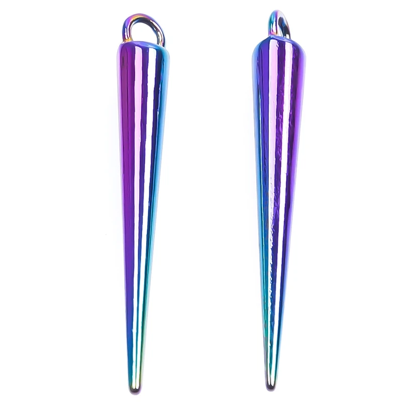 10PCS Alloy Circular Cone Charms Pendant Accessory Rainbow Color For Jewelry Making Necklace Earring Metal Bulk Wholesale
10PCS Alloy Circular Cone Charms Pendant Accessory Rainbow Color For Jewelry Making Necklace Earring Metal Bulk Wholesale