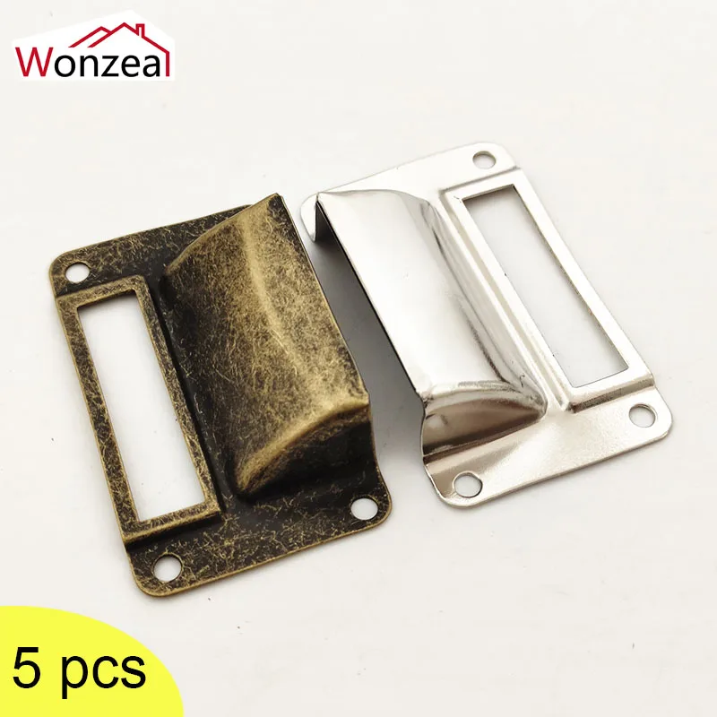 5pcs/Lot Label Card Holder Retro Vintage Silver Bronze Metal Frame File Name Drawer Knobs Pulls Box Case Furniture Hardware
5pcs/Lot Label Card Holder Retro Vintage Silver Bronze Metal Frame File Name Drawer Knobs Pulls Box Case Furniture Hardware