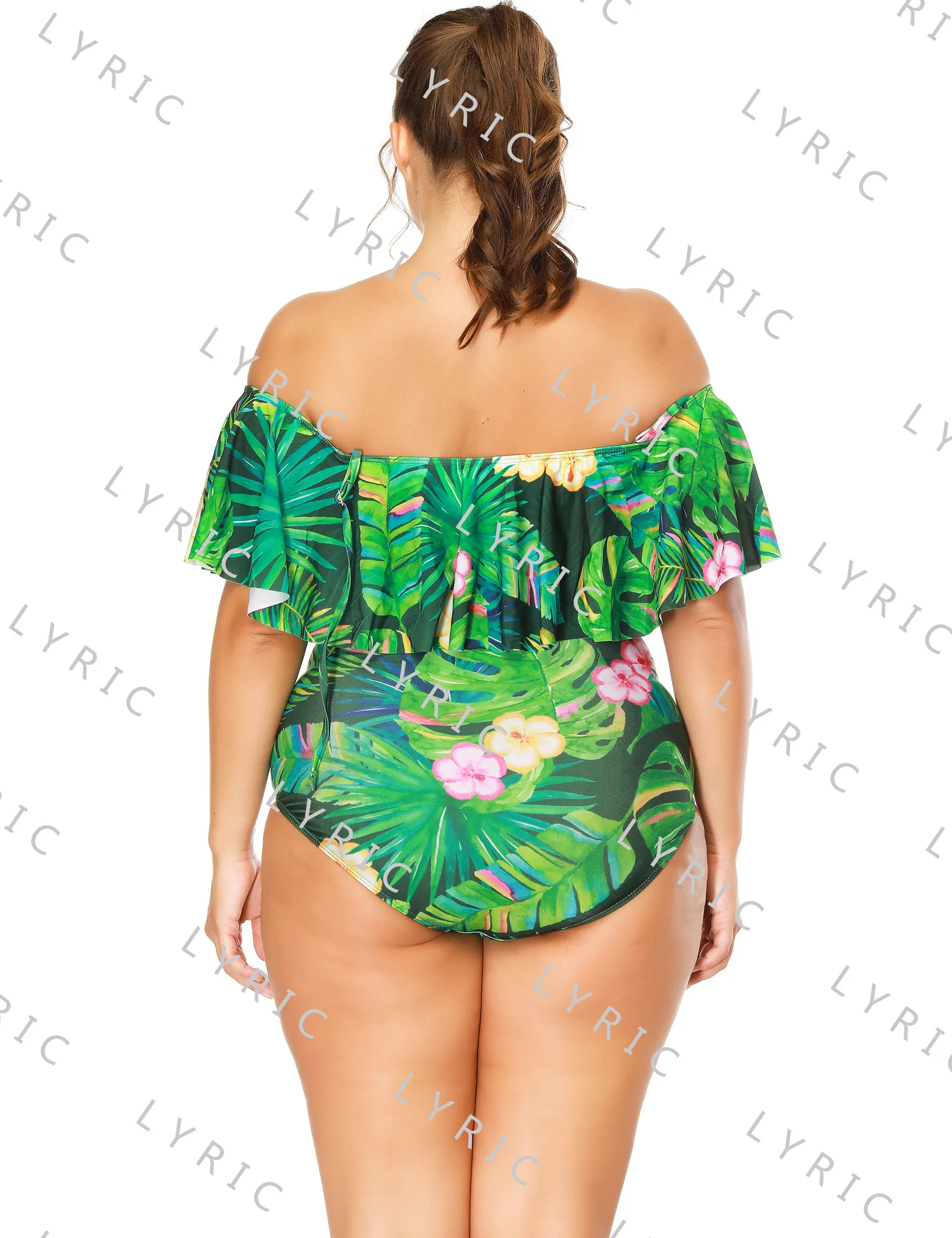 Women's Clothing 2021 Summer Beach One-piece Swimsuit Sexy Bikini Green Leaf Print Plus Size 3XL
Women's Clothing 2021 Summer Beach One-piece Swimsuit Sexy Bikini Green Leaf Print Plus Size 3XL
