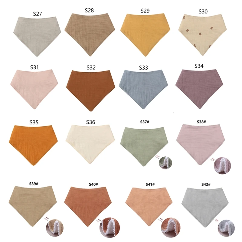 Слюнявчик для кормления ребенка слюнявчик однотонный с кнопками Мягкое хлопковое треугольное слюнявчик для новорожденного малыша
Слюнявчик для кормления ребенка слюнявчик однотонный с кнопками Мягкое хлопковое треугольное слюнявчик для новорожденного малыша