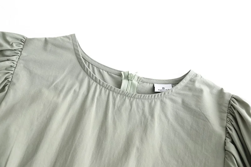 Babydoll Dress 100% Cotton Woman O-neck Short Mini Dress Lantern Sleeve Blouses Female A-line Ladies Dresses Summer 2021
Babydoll Dress 100% Cotton Woman O-neck Short Mini Dress Lantern Sleeve Blouses Female A-line Ladies Dresses Summer 2021